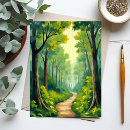 Recherche de chemin forestier cartes postales Sentier