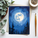 Recherche de lune Ciel