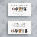 Recherche de affaires de chien cartes visite Service de toilettage
