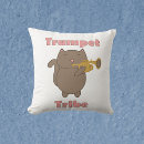 Recherche de trompette coussins Jazz