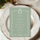 Recherche de cadre mariage menus Invités