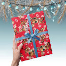 Recherche de flammes papier cadeau Xmas