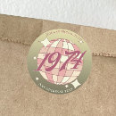Recherche de qui 1974 autocollants Vintage