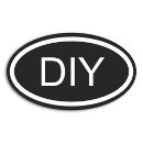 Recherche de initiale ovales autocollants Monogrammé