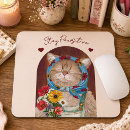 Recherche de mignon chat tapis souris Coloré