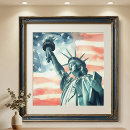 Recherche de drapeau de new york posters Patriote