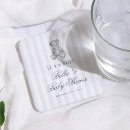 Recherche de baby shower dessous de verres Bientôt maman