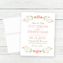 Recherche de corail et blanc invitations Pour eux
