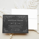 Recherche de vin 11x14 invitations Mariés