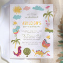 Recherche de dinosaure invitations Fête de dino