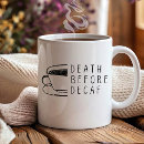 Recherche de décaféiné tasses Humour