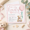 Recherche de ourson baby shower invitations Pour enfants