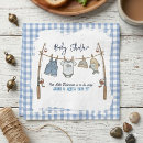 Recherche de pecheur serviettes Baby shower rustique