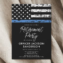 Recherche de retraite de policier invitations Patriotique
