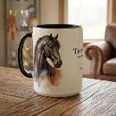 Recherche de cheval noir tasses Toute personne