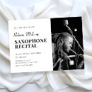 Recherche de jazz 13x18 invitations Concert