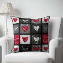 Recherche de patchwork coeur coussins Motif