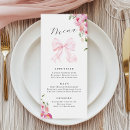 Recherche de menu baby shower invitations Floral