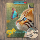 Recherche de papillons bleus puzzles Toute personne