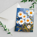 Recherche de fleur marguerite vœux cartes Blanc