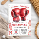 Recherche de la boxe de la invitations Garçon
