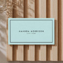 Recherche de menthe cartes visite Simple