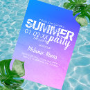 Recherche de de plage anniversaire invitations Piscine