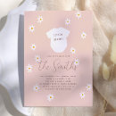 Recherche de marguerites invitations Bébé fille