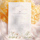 Recherche de devinettes baby shower jeux Fille