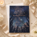 Recherche de nuit mariage invitations De nuit étoilée