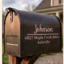 Recherche de lettre postale autocollants Boîte aux lettres