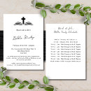 Recherche de chrétien 11x16 invitations Moderne