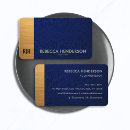 Recherche de marine bleu or cartes visite Cuir