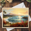 Recherche de peintures de plage cartes postales Coucher de soleil