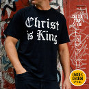 Recherche de jésus est mon roi tshirts Pour lui