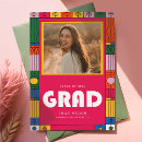 Recherche de multi coloré invitations Simple