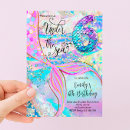 Recherche de 6ème anniversaire invitations Sous la mer