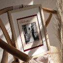 Recherche de rouge et blanc mariage posters Élégant