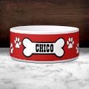 Recherche de empreinte de patte rouge Chien