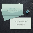 Recherche de vert pastel cartes visite Client(e)