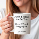 Recherche de professeur de géographie tasses Retour à l'école