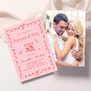 Recherche de de photo fiançailles invitations Rétro