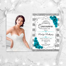 Recherche de bleu turquoise turquoise blanc invitations Princesse