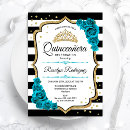 Recherche de blanc et turquoise invitations Pour elle
