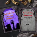 Recherche de graveyard halloween invitations Pierres tombales