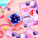 Recherche de 4 ans vœux cartes Fête