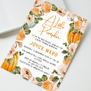 Recherche de citrouille invitations Fleurs