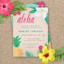 Recherche de ananas tropical invitations Hawaïen