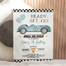 Recherche de vintage race car invitations Fête d'anniversaire