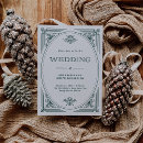 Recherche de années 20 mariage invitations Glamour